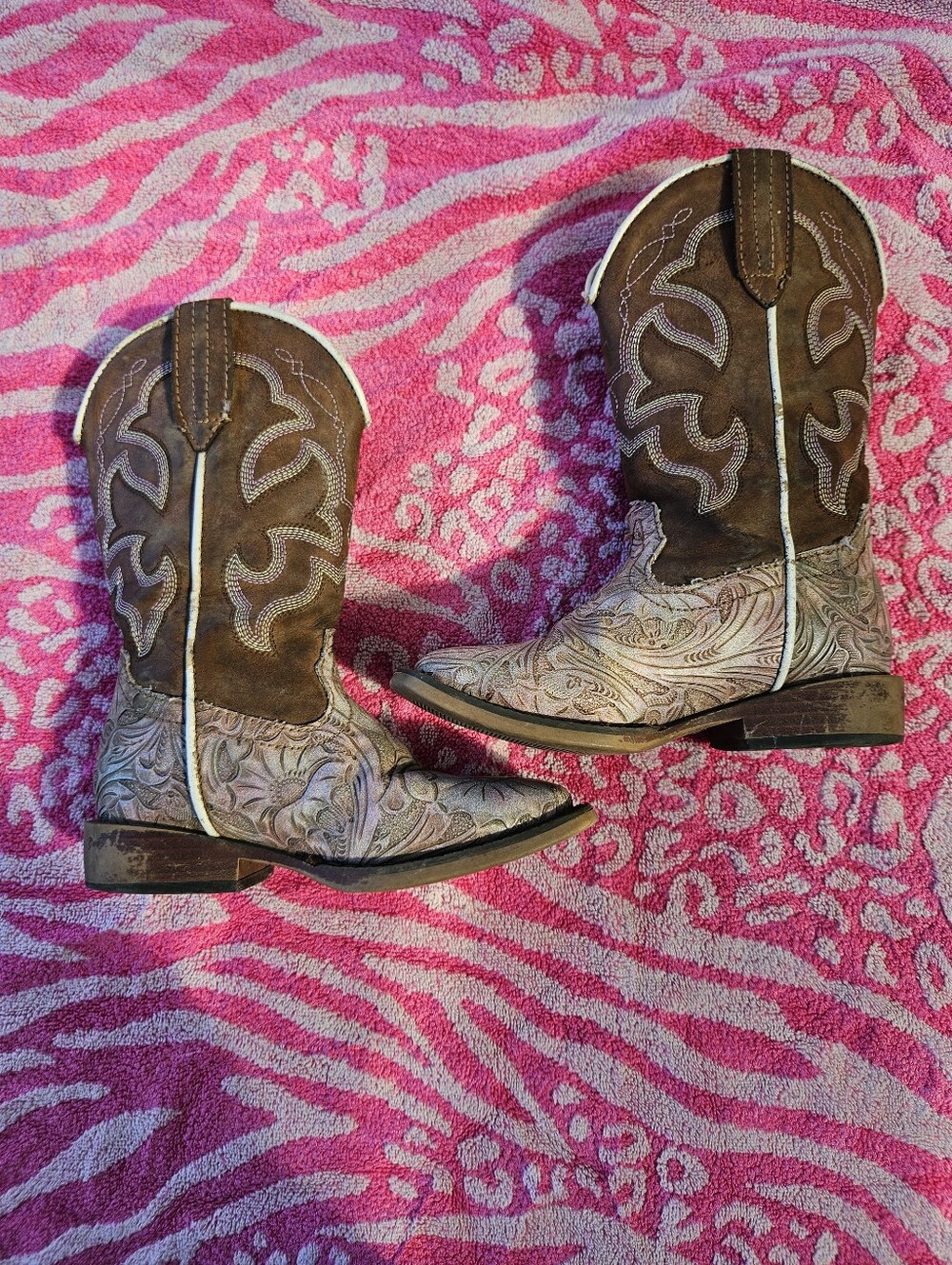 Girls Roper Western Boots